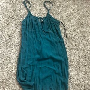 Teal/Blue Mini Dress